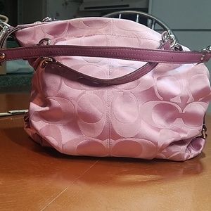 Coach handbag purple